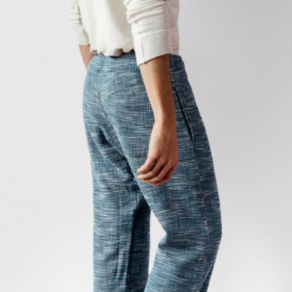 imogene+willie Fethiye In Washed Blue Tweed - Picture 4 of 4